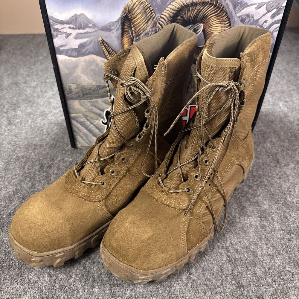Rocky S2V Composite Toe Combat Boots RKC089 Coyote Brown Mens Size 14M